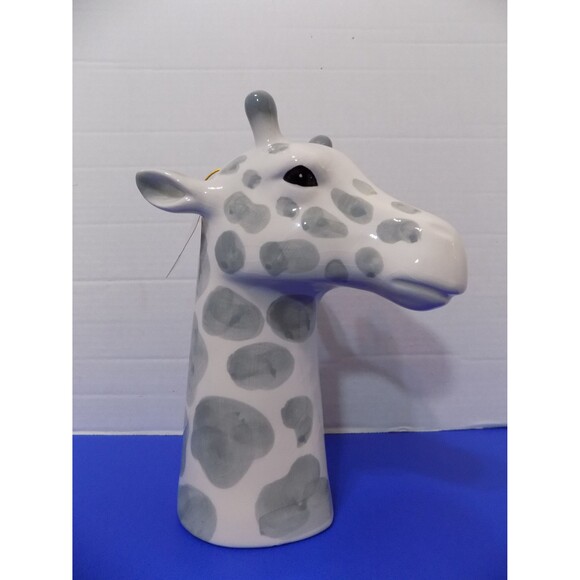 New Ceramic Giraffe Figurine Piggy Bank By Lila & Jack New York - Picture 2 of 7